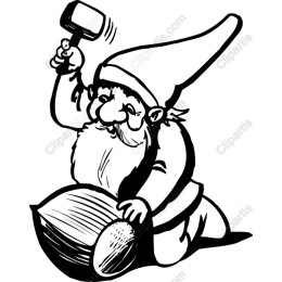 Gnome Hammering Mushroom