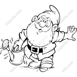 Cheerful Garden Gnome