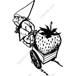Gnome & Strawberry