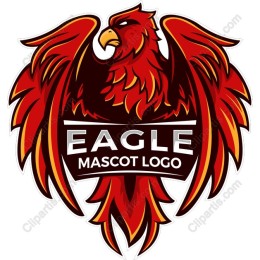 Eagle Mascot Logo