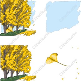 Golden Ginkgo Tree