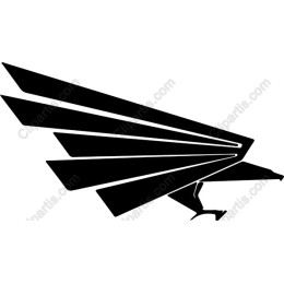 Stylized Bird in Flight