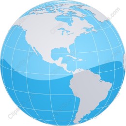Elegant Blue Globe