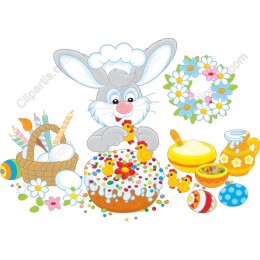 Cheerful Easter Bunny