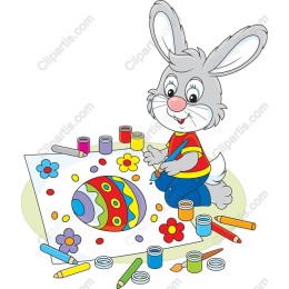 Easter Bunny Craft Decoration