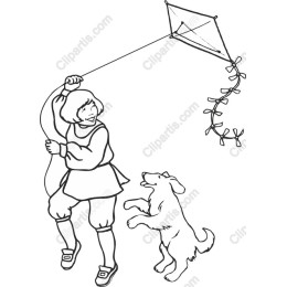 Joyful Childhood Kite Flying Adventure