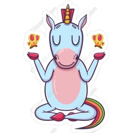 Meditating Unicorn
