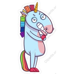 Quirky Rainbow Unicorn