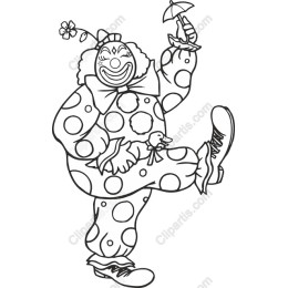 Joyful Clown