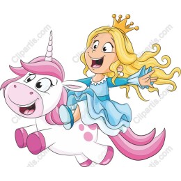 Magical Princess and Unicorn