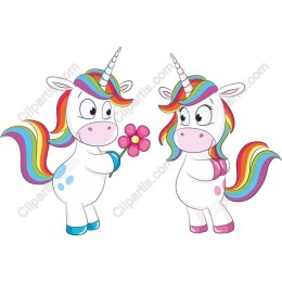 Rainbow Unicorn Friends