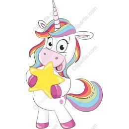 Rainbow Unicorn Clipart
