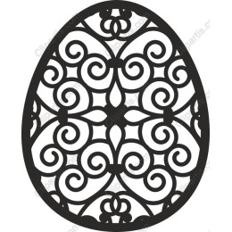 Elegant Decorative Egg Clipart