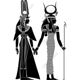 Ancient Egyptian Divine Couple