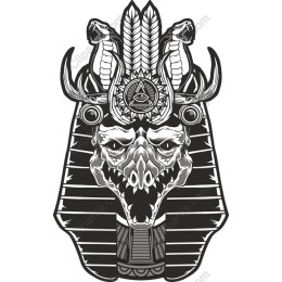 Mystical Serpent Skull