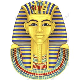 Egyptian Pharaoh Golden Bust