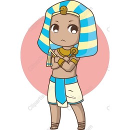 Charming Young Egyptian Pharaoh
