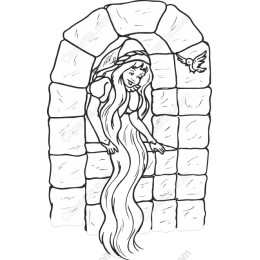 Enchanting Princess in Tower
