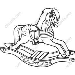 Charming Rocking Horse
