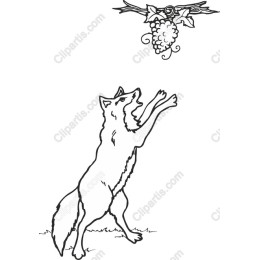 Clever Fox and Grapes