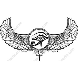 Eye of Horus Winged
