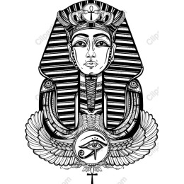 Majestic Egyptian Pharaoh