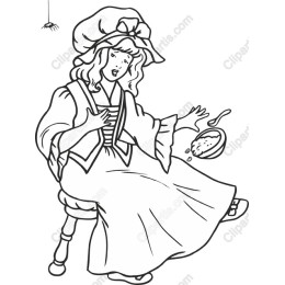 Charming Vintage Woman