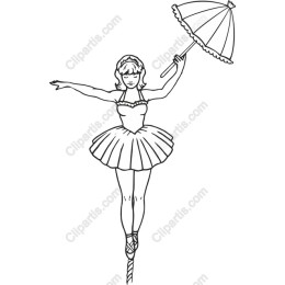 Whimsical Ballerina