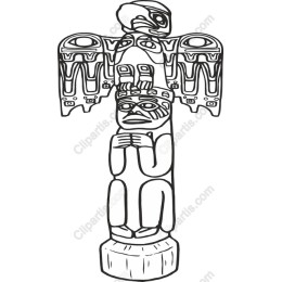 Native American Totem Pole