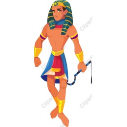 Vibrant Pharaoh Character
