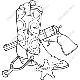 Wild West Cowboy Boot