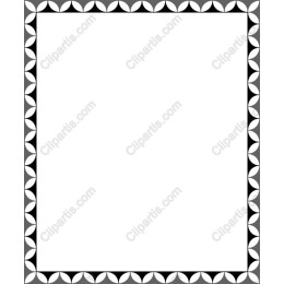 Elegant Monochrome Border