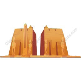 Egyptian Temple Gates