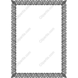 Floral Patterned Border