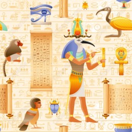Vibrant Ancient Egyptian