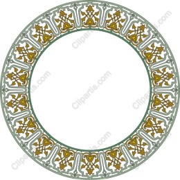 Elegant Circular Frame