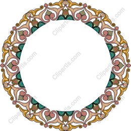 Intricate Floral Circle