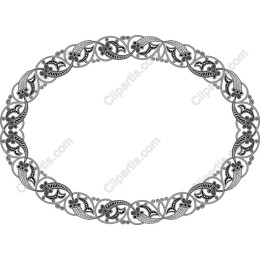 Ornate Floral Frame