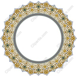 Elegant Circular Ornamental