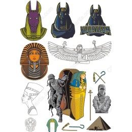 Egyptian Mythology Clipart Bundle