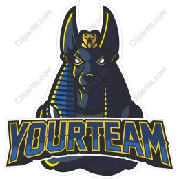 Anubis Mascot for Team Branding