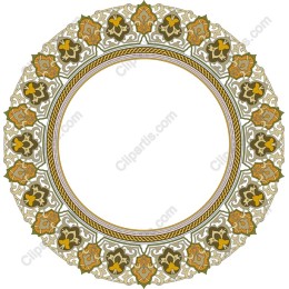 Ornamental Circular Frame