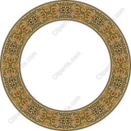 Ornamental Circular Frame