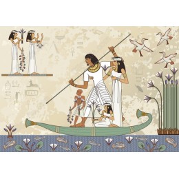 Ancient Egyptian Scene