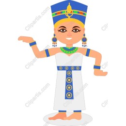 Vibrant Egyptian Queen