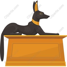 Anubis Statue - Egyptian Jackal Artwork in and