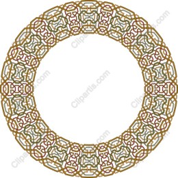 Decorative Geometric Circle