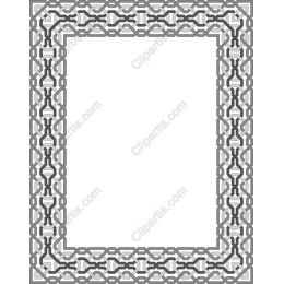 Elegant Geometric Frame