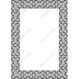 Intricate Geometric Frame