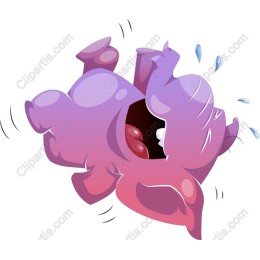 Playful Cartoon Elephant